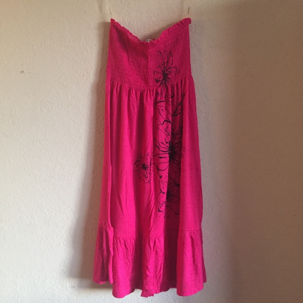 Honolua Wahine Strapless Dress
